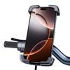 Blavec BVC-01 Velo kormányra szerelhető telefontartó indukciós töltéssel és ütéscsillapítással, fekete