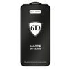 Tel Protect 6D Matno zaščitno kaljeno steklo, iPhone 18 Pro, črno