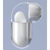 Tvrda i čvrsta maska za AirPods Pro, prozirna (maska A)