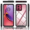 JP Defense360 etui, Motorola Moto G84, črn
