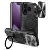 iPhone 17 Pro Max / 18 Pro Max aizsargvāciņš – Techsuit CamGuard Pro – melns