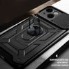 Slide Camera Armor Case obal, Samsung Galaxy A52 / A52S, černý