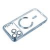 iPhone 17 Pro / 18 Pro dėklas – Electro Mag Cover MagSafe – mėlyna