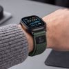 Tech-Protect Nylon Elite Apple Watch 8 / 9 / 10 / 11 / 12 / SE / Ultra (44 / 45 / 46 / 49) mm, zeleno-oranžový