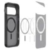 Google Pixel 11 Pro XL vāciņš – Spigen Ultra Hybrid Mag ar MagSafe – frost black