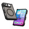 Techsuit HaloFrost II MagSafe Case für iPhone Duo - Magnetische Schutzhülle - Schwarz