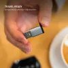 Alumínium FIXED Link adapter USB-C-ről USB-A-ra, szürke