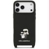 Karl Lagerfeld Saffiano K&C Metal Pin CBDY Crossbody ümbris iPhone 17 Pro / 18 Pro – must