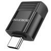 Borofone OTG Adapter (BV18) USB-C auf USB 3.0 - Schnelle Datenübertragung bis 5 Gb/s - Schwarz