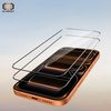 Tel Protect Dust-Free Easy Fit 6D zaštitno kaljeno staklo, Samsung Galaxy A56 / A57 5G, 2 komada, crno