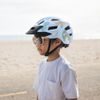 Casco da ciclismo per bambini Wozinsky con visiera rimovibile XS, azzurro