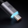 Mcdodo 4-in-1 Magnetisches Datenkabel Extreme Energy (CA-6560) - USB-C / USB-A auf USB-C / Lightning - 60 W - 1,2 m - Schwarz