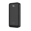 FIXED Zen2 20 powerbank LCD kijelzővel, 20 000 mAh, PD 20W, fekete