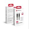 Forcell καλώδιο USB-C - USB-C, QC4.0, 5A/20V, PD100W, E-mark / 4K / Thunderbolt / 20Gbit/s, C391, 1 m, μαύρο