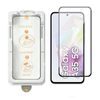 Wency Magic Box 5D Σκληρυμένο Γυαλί με Εύκολη Εφαρμογή, Samsung Galaxy A35, μαύρο