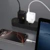 Dudao A28C punjač + USB-C kabel, 45W, GaN, crni