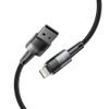 Tech-Protect UltraBoost Lightning kabel, 12W / 2,4 A, 2 m, šedý