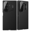 Samsung Galaxy Z Fold 7 aizsargvāciņš – Nillkin CamShield Prop ar kameras aizsargu un statīvu – melns