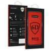 Tel Protect 6D Matno zaščitno kaljeno steklo, iPhone 18 Pro, črno