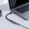 Tech-Protect UltraBoost αντάπτορας USB-C - Mini Jack 3,5 mm, γκρι