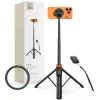 Tech-Protect L03S MagSafe Bluetooth Selfie Stick mit Stativ - Teleskopstange mit Fernbedienung - Schwarz