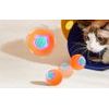 Rojeco interaktivní míček pro kočky, oranžový