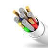 Dudao L4SL kabel USB-A - Lightning, 2A, 1 m, bel