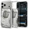 Spigen Ultra Hybrid Mag s MagSafe, iPhone 17 Pro / 18 Pro, zero one, natural titanium