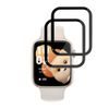 Techsuit Nano Flex Screenprotector - Honor Watch 5 - PMMA Flexibele Folie - 2 stuks - Zwart