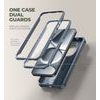 Husă Dexnor 360 Kickstand Camprotector Xiaomi Redmi Note 15 Pro 5G, albastră