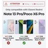 Xiaomi Redmi Note 13 Pro 5G / Poco X6 5G dėklas – Dexnor 360 Kickstand su kameros apsauga – mėlyna