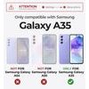Dexnor 360 Kickstand Camprotector Husă pentru Samsung Galaxy A35, roz