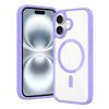 JP MagFit Clear MagSafe θήκη με μαγνήτη N52, iPhone 16, μωβ
