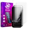 JP Long Pack zaščitnih kaljenih stekel, 3 stekla za telefon z aplikatorjem, iPhone 17 Pro