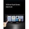 10,26" CarPlay zaslon za auto s bežičnim Apple CarPlay i Android Auto
