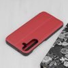 Eco Leather View Case, Samsung Galaxy S25 Plus, červené
