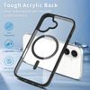 JP MagFit Clear MagSafe obal s N52 magnetom, iPhone 16, svetlo ružový
