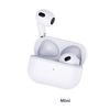 Swissten miniPODS TWS bežične Bluetooth slušalice, bijele