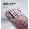 Dexnor 360 Kickstand Camprotector Husă pentru Samsung Galaxy A35, roz