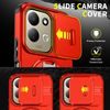 Camslide Stand tok, Xiaomi Redmi 17, piros