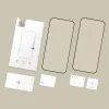Tech-Protect Panzerglas Fit+ für Xiaomi 17T - Gehärtetes Displayschutzglas 9H - Schwarz - 2 Stück