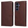Samsung Galaxy S26 FE ümbris – Magnet Case nahkümbris – pruun