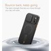 Husă Suritch AirBounce Bumper MagSafe Kickstand CamProtector, iPhone 17 Pro Max / 18 Pro Max, negru