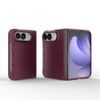 Magic Shield Case für iPhone Duo - Stoßfeste Schutzhülle aus TPU - Dark Cherry