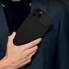 Husă Nexeri cu capac pentru cameră, Xiaomi Redmi Note 12 5G, negru