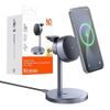 Mcdodo Kabellose Ladestation 3-in-1 (CH-2460) für Apple - 22,5W Qi2 Wireless Charger mit magnetischer Halterung - Grau
