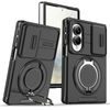 Husă Camslide Stand, Samsung Galaxy Z Fold 8, negru