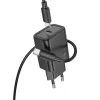 Hoco Síťová nabíječka N60 USB-C + kabel USB-C - Lightning, PD QC 20W, černá