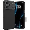iPhone 17 Pro / 18 Pro ümbris – Benks Magnetic Armor Pro Kevlar Metal Frame – must