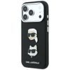 Karl Lagerfeld Saffiano K&C Heads Pins and Logo Crossbody ümbris iPhone 17 Pro Max / 18 Pro Max – must